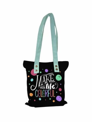Multicolor Canvas Designer Promotional Bag, Capacity: 5kg