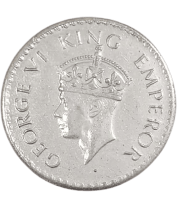 Hop n Shop - 1939 George VI King Emperor Silver Plated Fancy Coin 1 Numismatic Coins