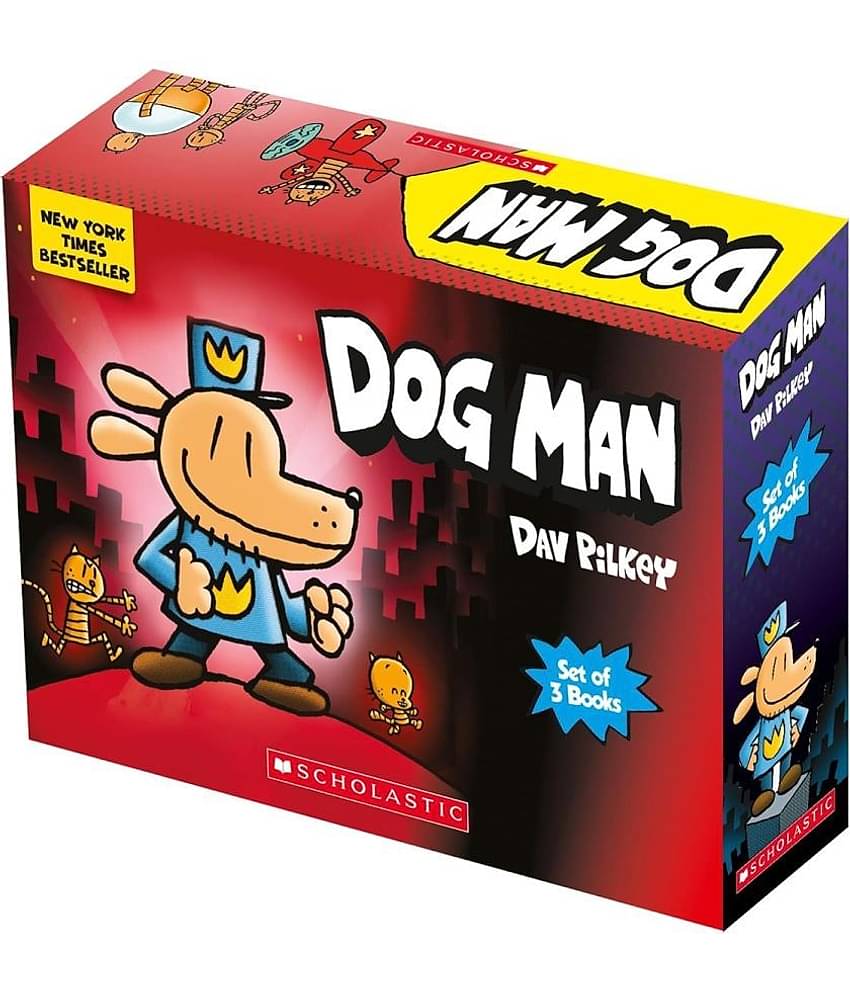 Dog Man Boxed Set (Book 1,2,3)