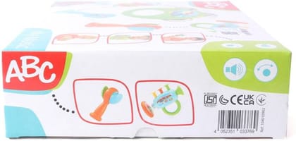 SIMBA ABC Musical Instrument Gift Set Rattle  (Multicolor)