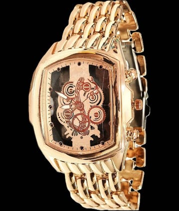 Renaissance Traders Rose Gold Metal Analog Men's Watch