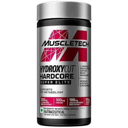 Muscletech Hydroxycut Super Elite | 100 Veggie Capsules