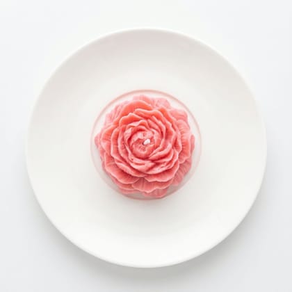 Pink Peony Soy Candle – Japanese Cherry Blossom Fragrance