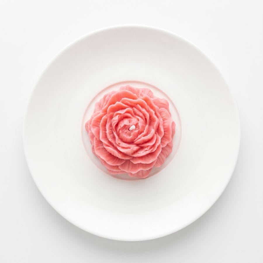 Pink Peony Soy Candle – Japanese Cherry Blossom Fragrance