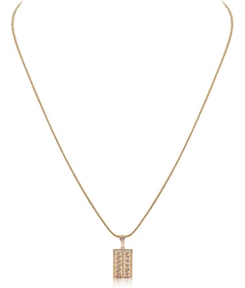 gilher - Golden Pendant ( Pack of 1 )