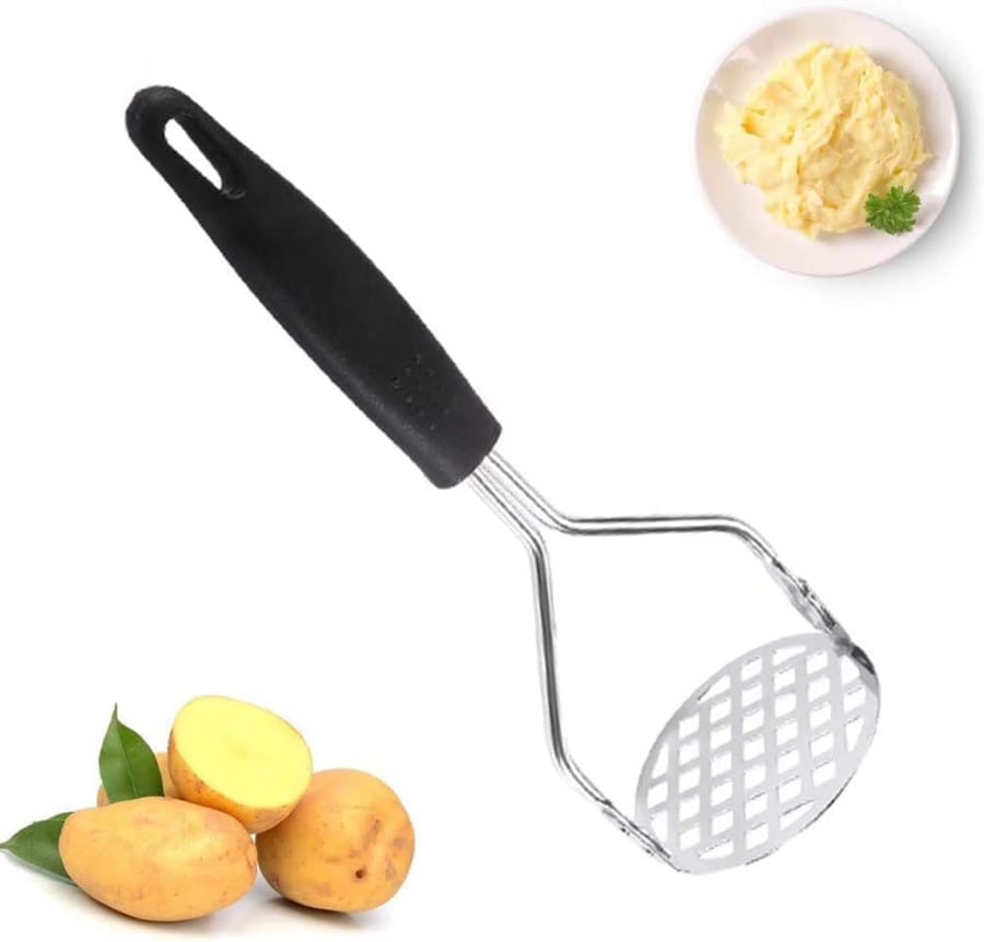 Wholesale Item - BLACK POTATOES MASHER KITCHEN TOOL - MOQ 26 Pieces