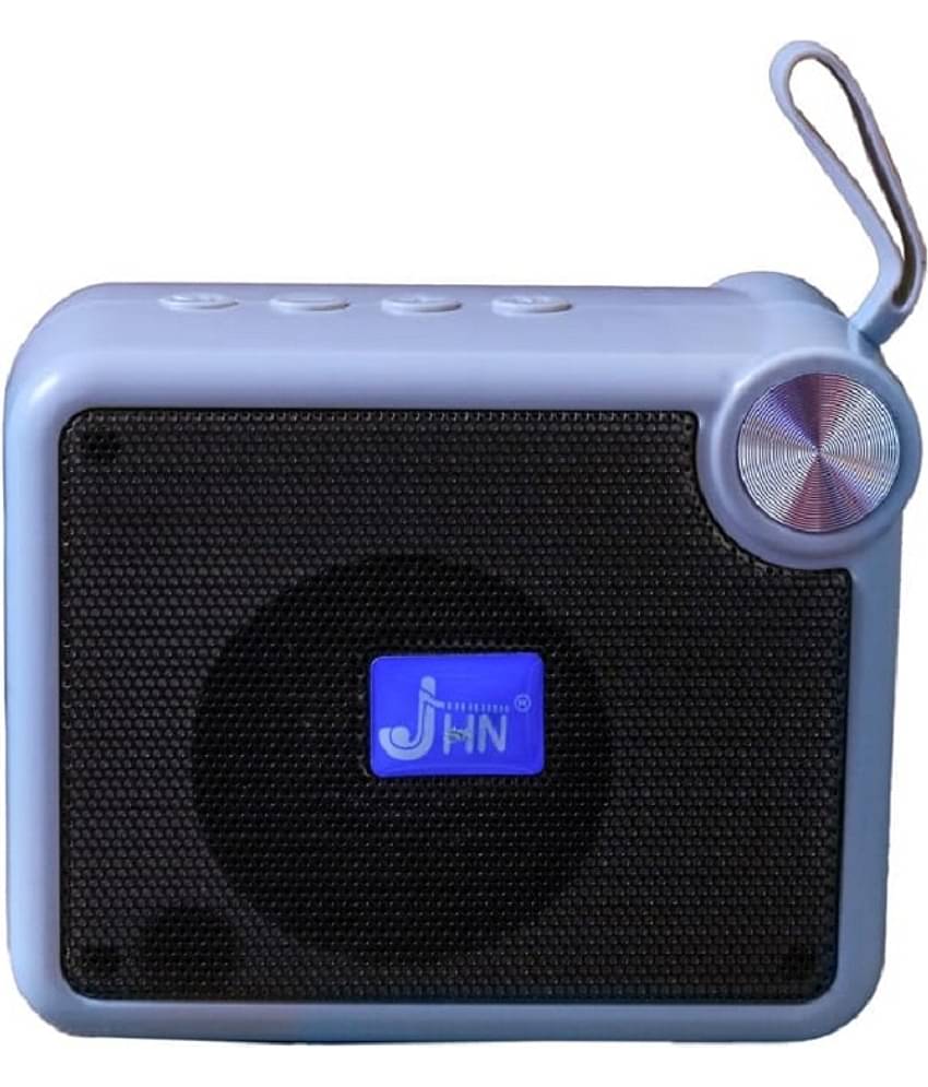 jhn JHN 212 5 W Bluetooth Speaker Bluetooth V 5.1 with USB,SD card Slot Playback Time 4 hrs Grey