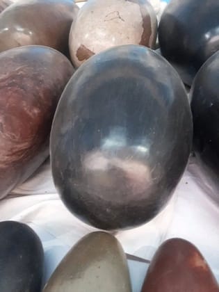 Black Marble Shivling Statues, Temple