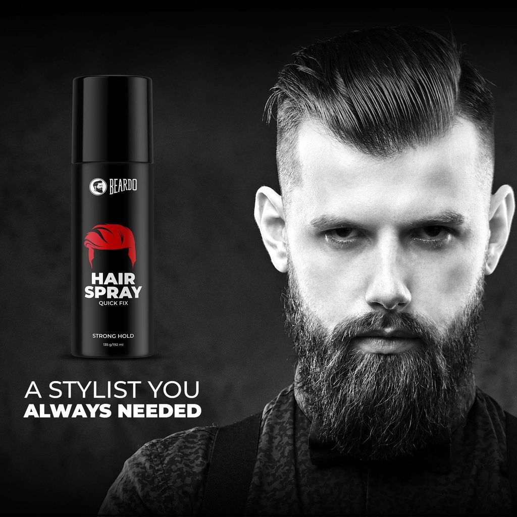 Beardo Strong Hold Hair Spray For Men