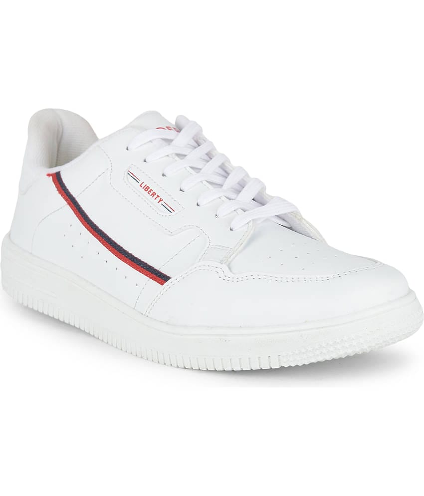 Liberty SNK-701 White Men's Sneakers