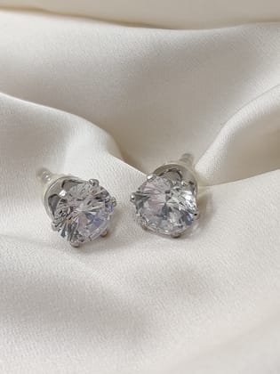 Solitaire Earrings