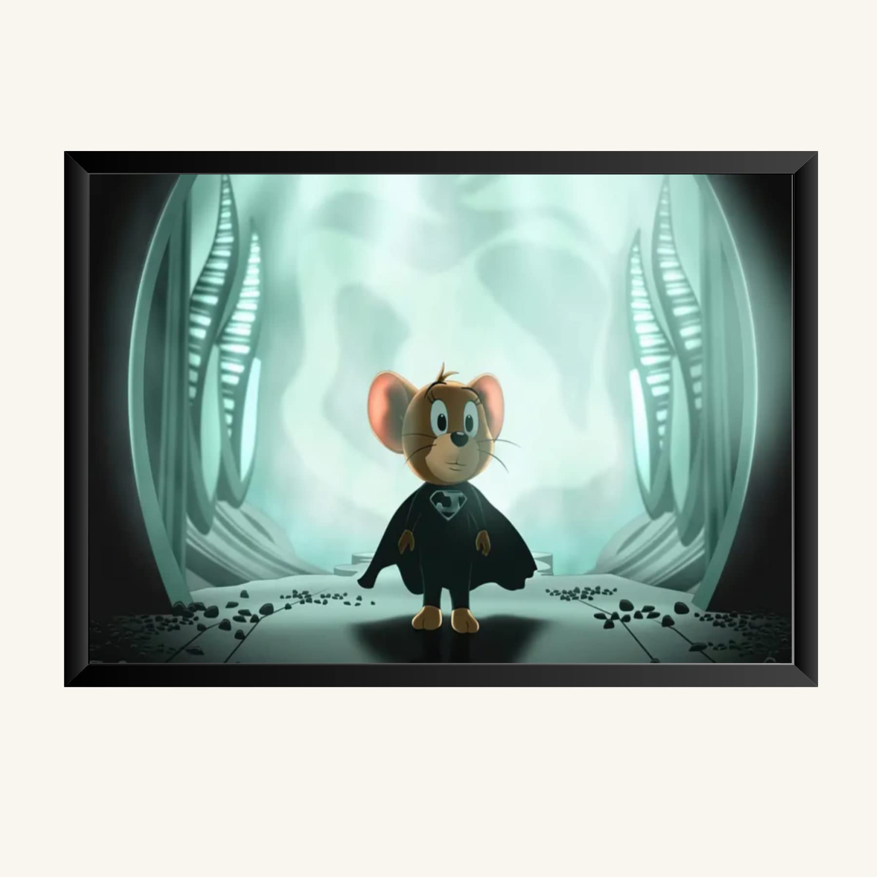 NOKKES Tom And Jerry Photo Frame Wall Poster 8X12 In Printed Poster Photo Paper 300Gsm Photo Frame For Wall Decoration _53