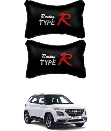 JVG Neck Cushions Set of 2 Black