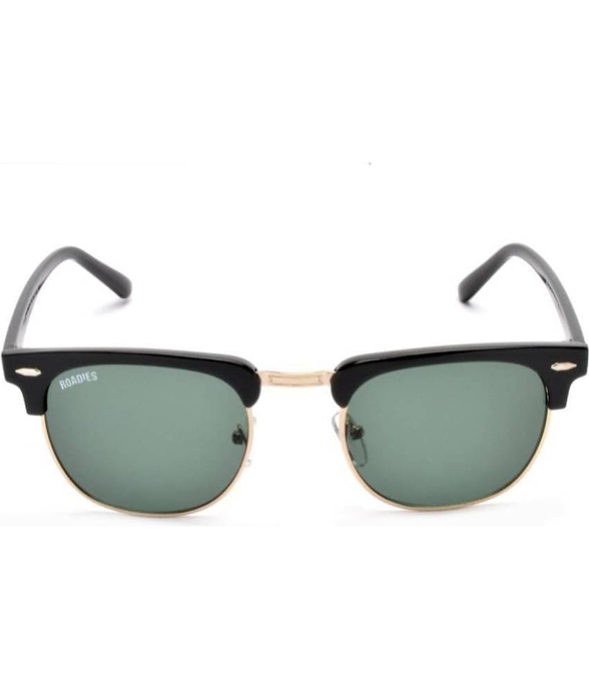 Roadies - Black Pilot Sunglasses ( Pack of 1 )