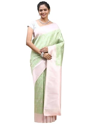Trendy Printed Saree for Women with Matching Blouse Piece