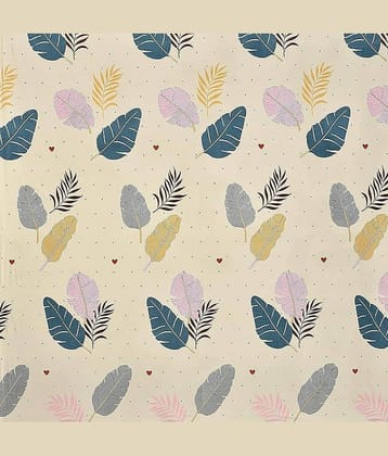 JDX Microfibre Abstract Printed Fitted ( Queen Size ) - Multi