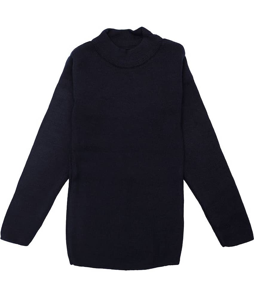 NEUVIN Pack of 1 Boys Woollen Blend Pullover Sweater ( Off White )