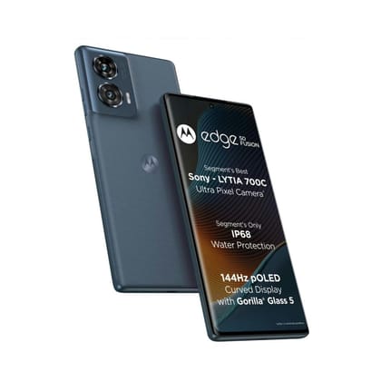 Motorola Edge 50 Fusion 5G (Forest Blue, 8GB RAM, 128GB Storage)