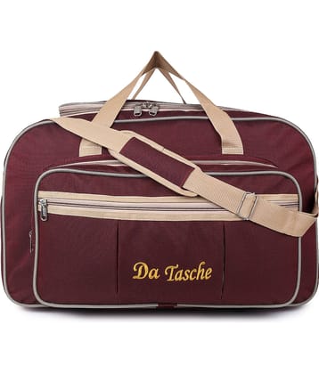 Da Tasche - Maroon Polyester Duffle Bag