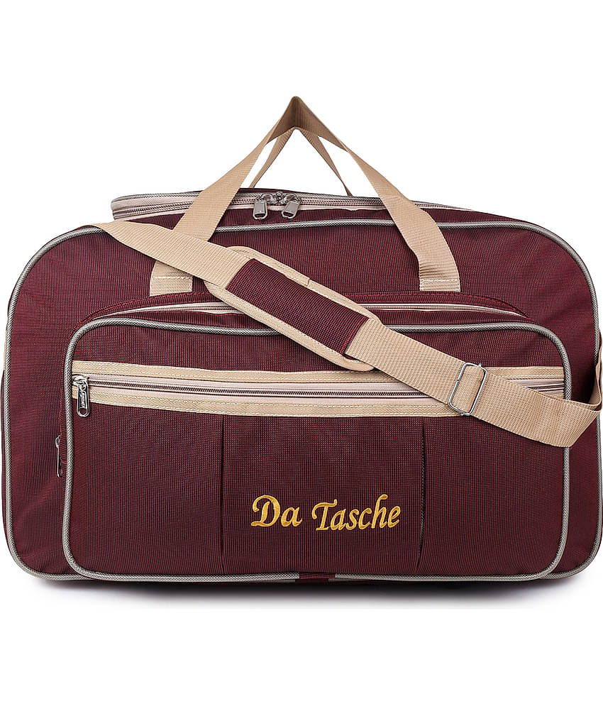 Da Tasche - Maroon Polyester Duffle Bag