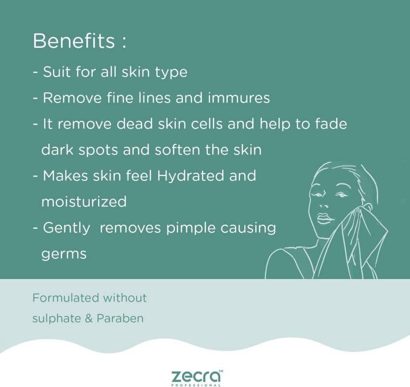 Zecra Combo of Walnut Scrub Acne & Avert Foaming Face Wash  (2 Items in the set)