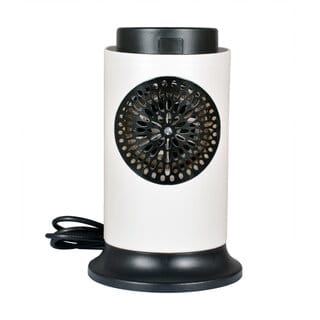 1000 Watt Black/White Portable Mini Room Blower  Compact and Efficient Air Circulator (Black/White)