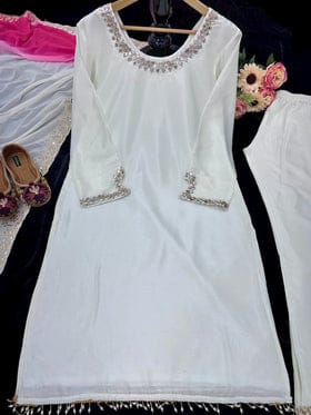 Beautiful Party Wear Top With Pent And Dupatta