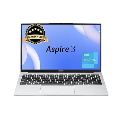 Acer Aspire 3 Laptop Intel Core Celeron N4500 Processor Laptop (8 GB LPDDR4X SDRAM/256 GB SSD/Win11 Home/38 WHR/HD Webcam) A325-45 with 39.63 cm (15.6") HD Display, Pure Silver, 1.5 KG Acer Aspire 3 Laptop Intel Core Celeron N4500 Processor Laptop (8 GB Acer Aspire 3 Laptop Intel Core Celeron N4500 Processor Laptop (8 GB LPDDR4X SDRAM/256 GB SSD/Win11 Home/38 WHR/HD Webcam) A325-45 with 39.63 cm (15.6") HD Display, Pure Silver, 1.5 KG Acer Aspire 3 Laptop Intel Core Celeron N4500 Processor Laptop (8 GB