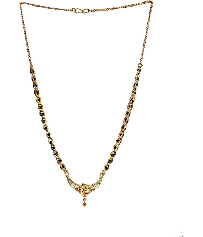 Shankhraj Mall Gold Plated Letest & Designer Mangalsutra For Women-100278