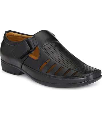 Leeport - Black Men's Sandals