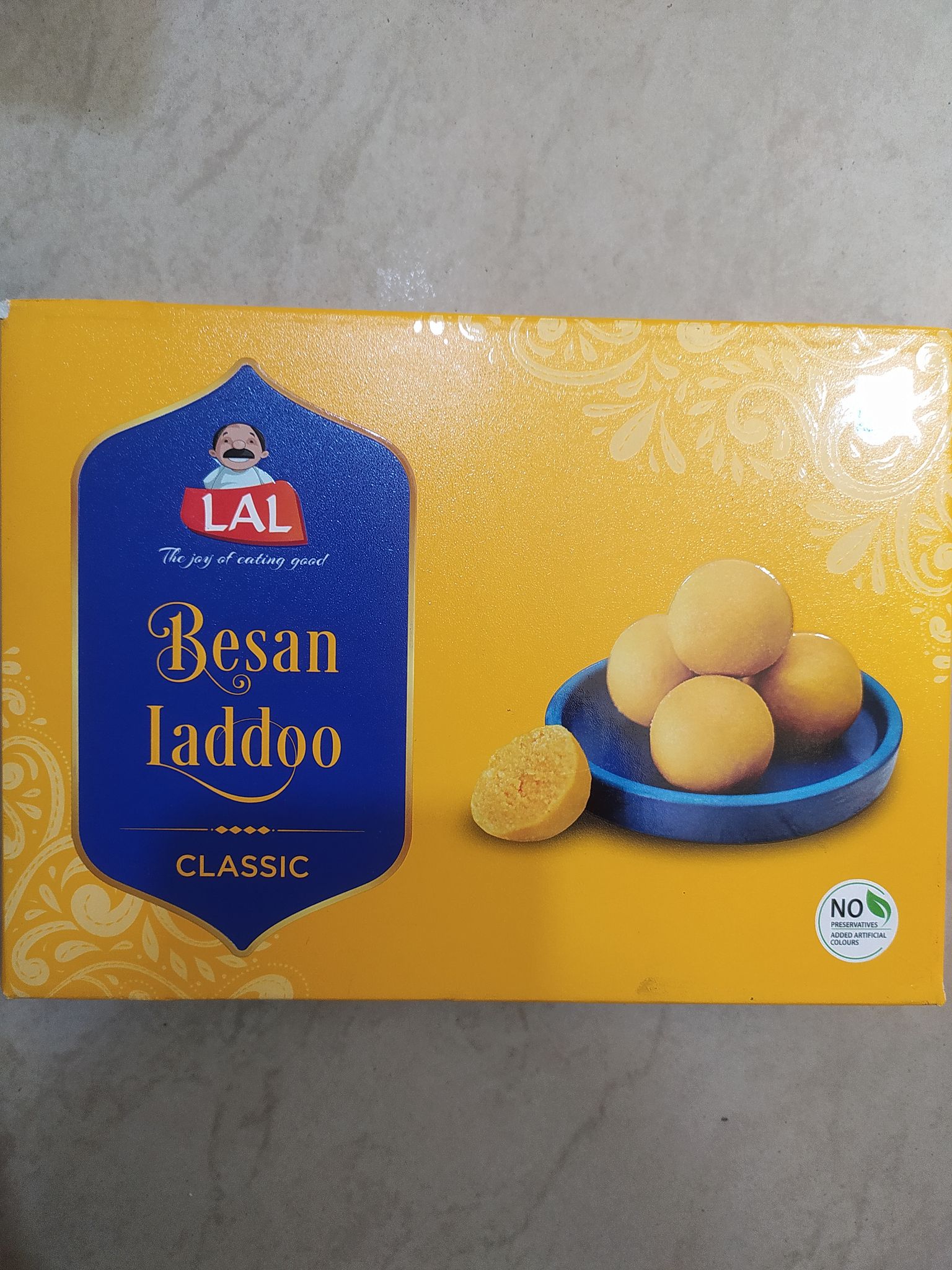 Lal The joy of eating good Besan Laddoo Classic 