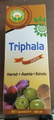 Triphala Juice Harad + aamla+baheda 