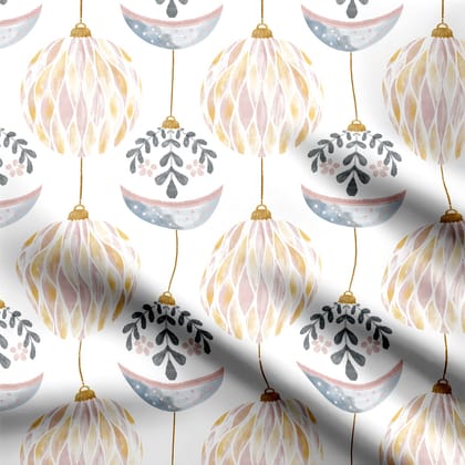 Pastel Baubles-Cotton