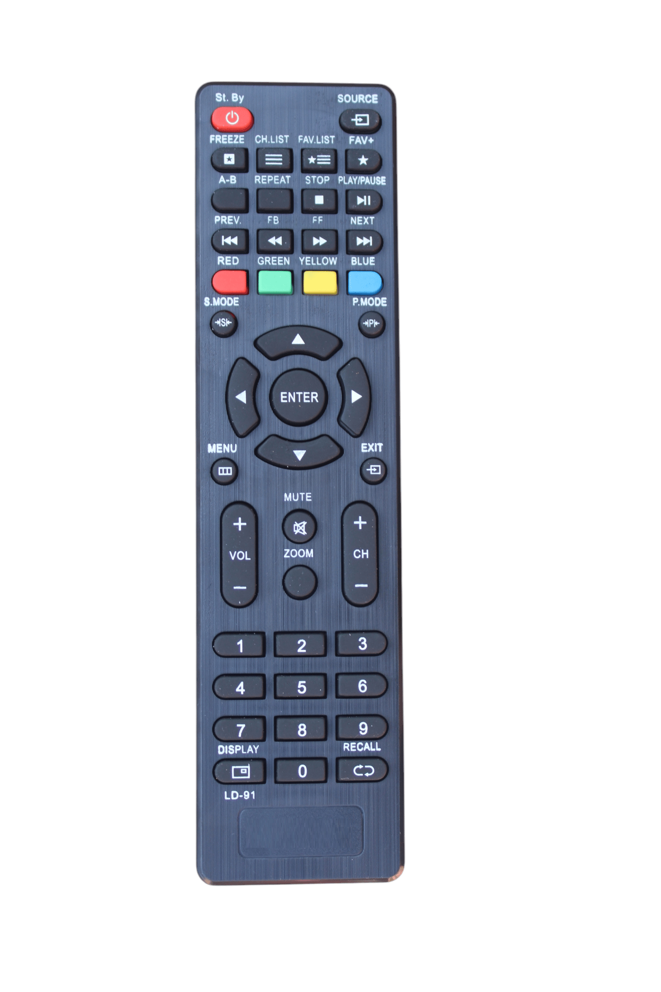 V3Deals Compatible Mitashi/Intex/Marq/Reconnect China/Chinese Assembled Smart LED/LCD TV Remote | No Voice Command | Exactly Same Remote Will Work Only- Please Match The Image with Your Old Product (China LD 91)