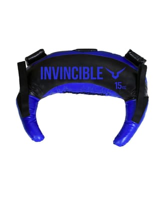 Invincible Bulgarian Bag-Black_Blue_15 KG