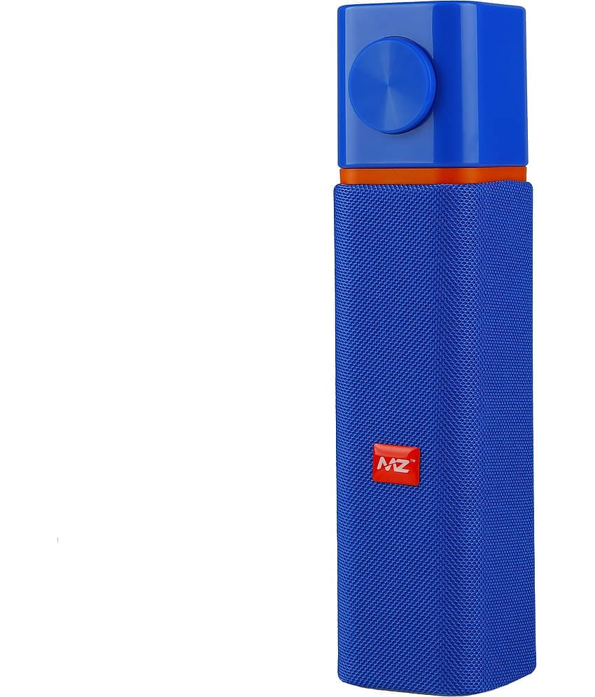 MZ M38VP 10 W Bluetooth Speaker Bluetooth V 5.0 with SD card Slot Playback Time 6 hrs Blue