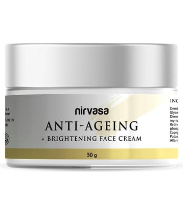 Nirvasa Anti Ageing & Brightening Cream With Niacinamide, Vitamina & C 50G