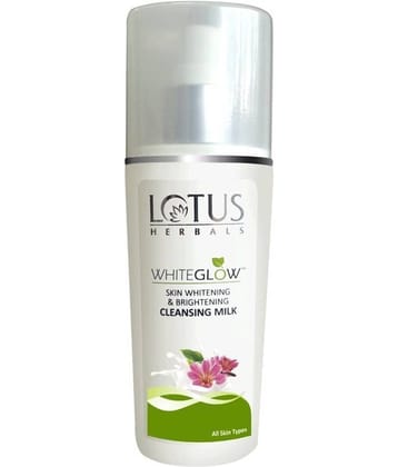 Lotus Herbals Whiteglow Skin Whitening & Brightening Cleansing Milk,Remove Dead Cells,80Ml