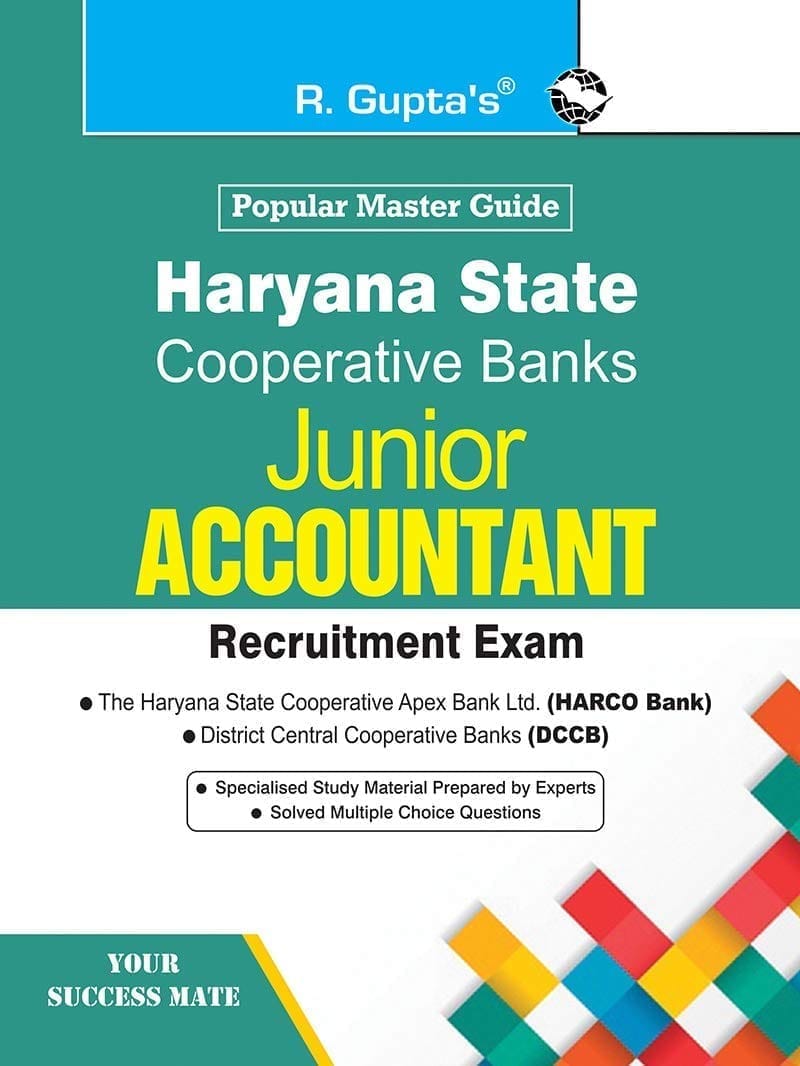Haryana State Cooperative Banks: Junior Accountant Recruitment Exam Guide [Paperback] [Dec 01, 2021] RPH Editorial Board