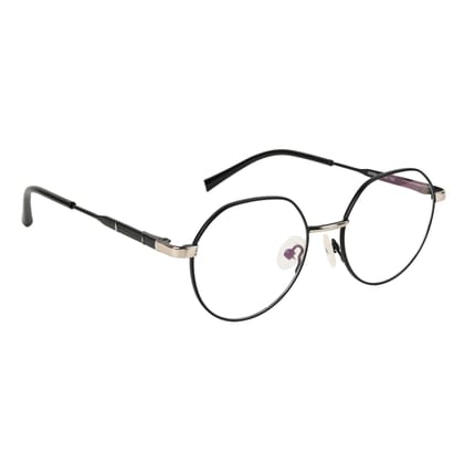 TERRY & CO | Zero Power Blue Cut Eyeglasses | Metal Frame | Small Size | Anti-Reflective, UV Protection, Lightweight | Spring Hinges | Unisex