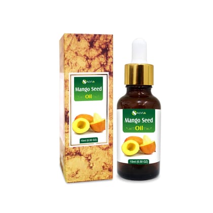 Salvia Mango Seed Oil (Mangifera indica) Carrier Oil for Skin, Hair & Massage Lightweight Botanical Oil for DIY Skincare & Body Care 15 ml / 0.50 fl oz Salvia Mango Seed Oil (Mangifera indica) Carrier Oil for Skin, Hair & Massage Lightweight Botanical Oi