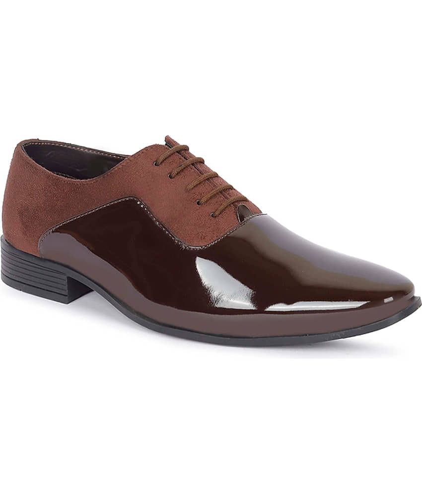 Aadi Black Men's Oxford Formal Shoes