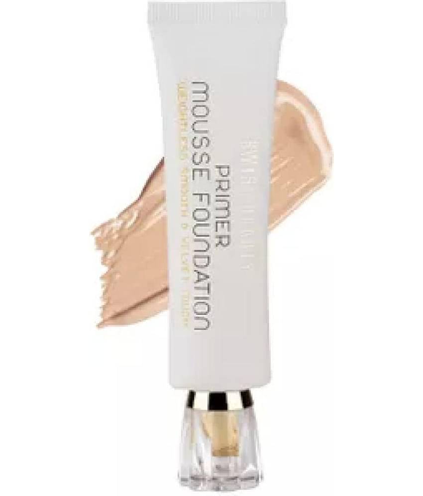 Swiss Beauty Cream Foundation Primer Mousse Foundation 40ml
