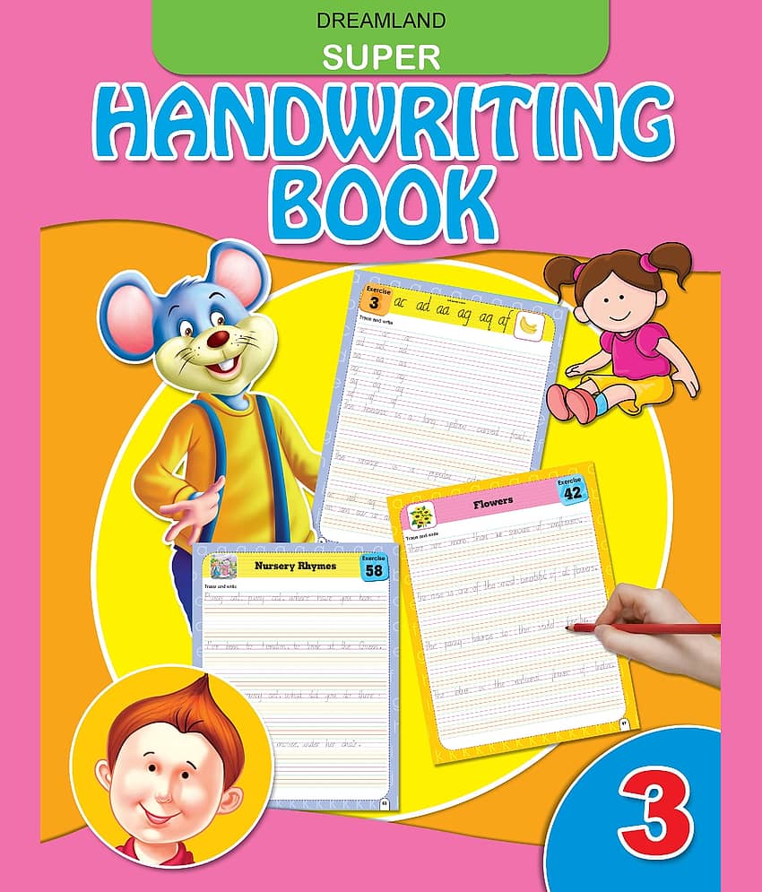 Super Hand Writing Book Part - 3 - Early Learning Book