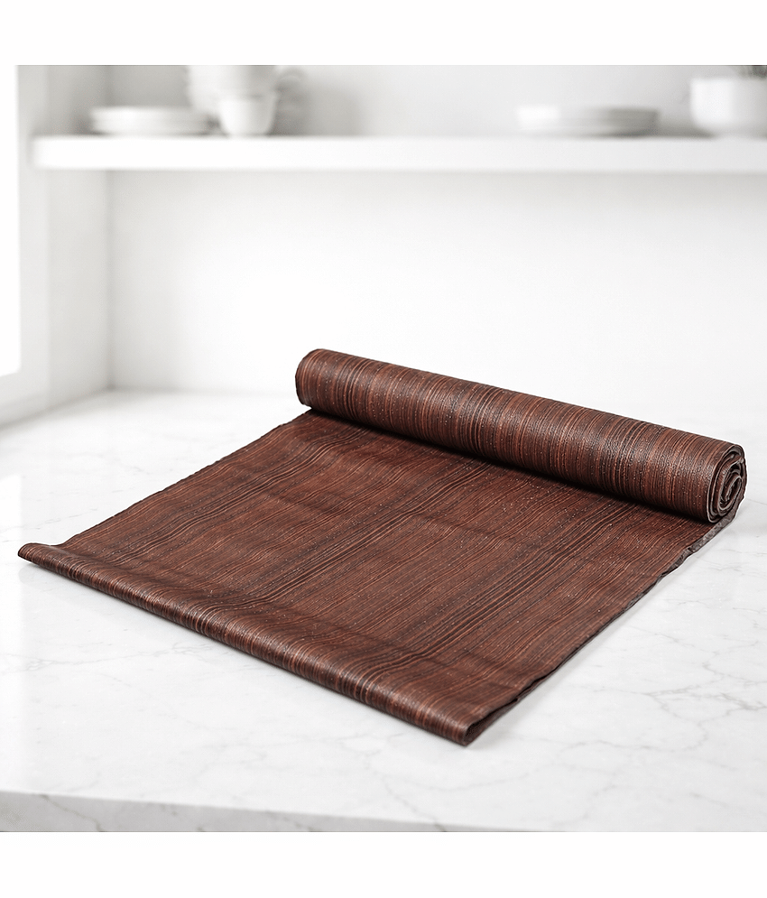 Kitchen Drawer/Cabinet Shelf Mat|Flower Design with PVC Material|Adjustable Size 5 MTR Roll