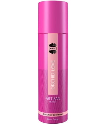 Ajmal Artisan - Orchid Love Deodorant Perfume 150ml Longlasting Spray Gift For Women Pack of 1