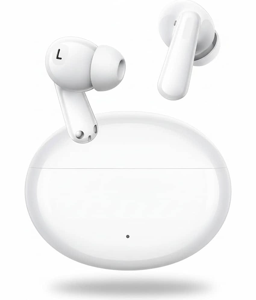 VEHOP NORD Buds 3 Truly Wireless in Ear Earbuds with 50H Playtime, AI-ENC Mic, 45ms Low Latency Gaming, 13mm Bass Drivers, Type-C Fast Charging, Made in India, Touch Controls, IPX5 Ear Buds TWS.