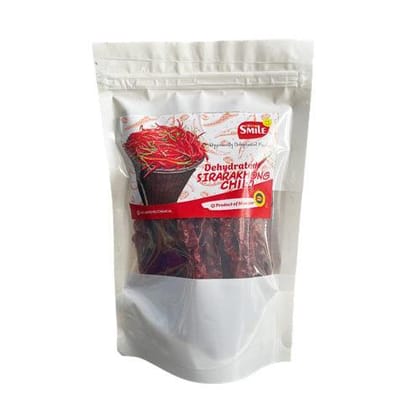 Smoked Dried Sirarakhong Hathei Chilli, 50g | Smile Foods