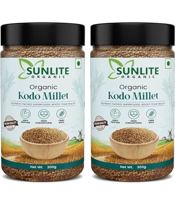 Sunlite Organic 100% Natural & Gluten-Free Kodo Millet 300 gm Pack of 2