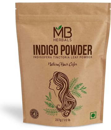 MB Herbals Natural Demi Permanent Hair Color 227 g Indigo